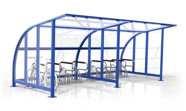 Bike Cages, Lockers and Shelters